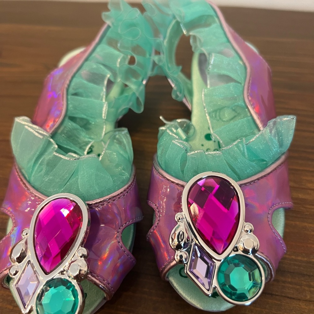 Disney Ariel Costume Footwear 9/10 Youth